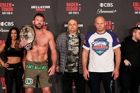 bellator results tonight|Bellator 290: Bader vs. Fedor 2 live results, video stream.